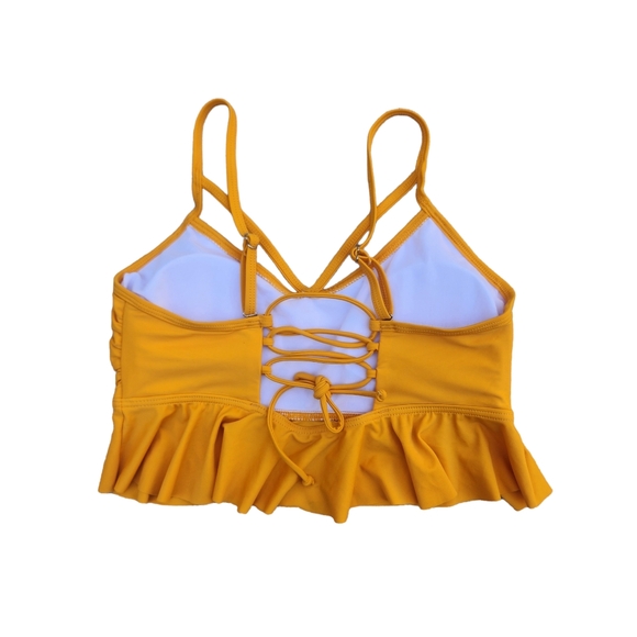 Cocoship Bikini Top Yellow Large - Picture 2 of 3